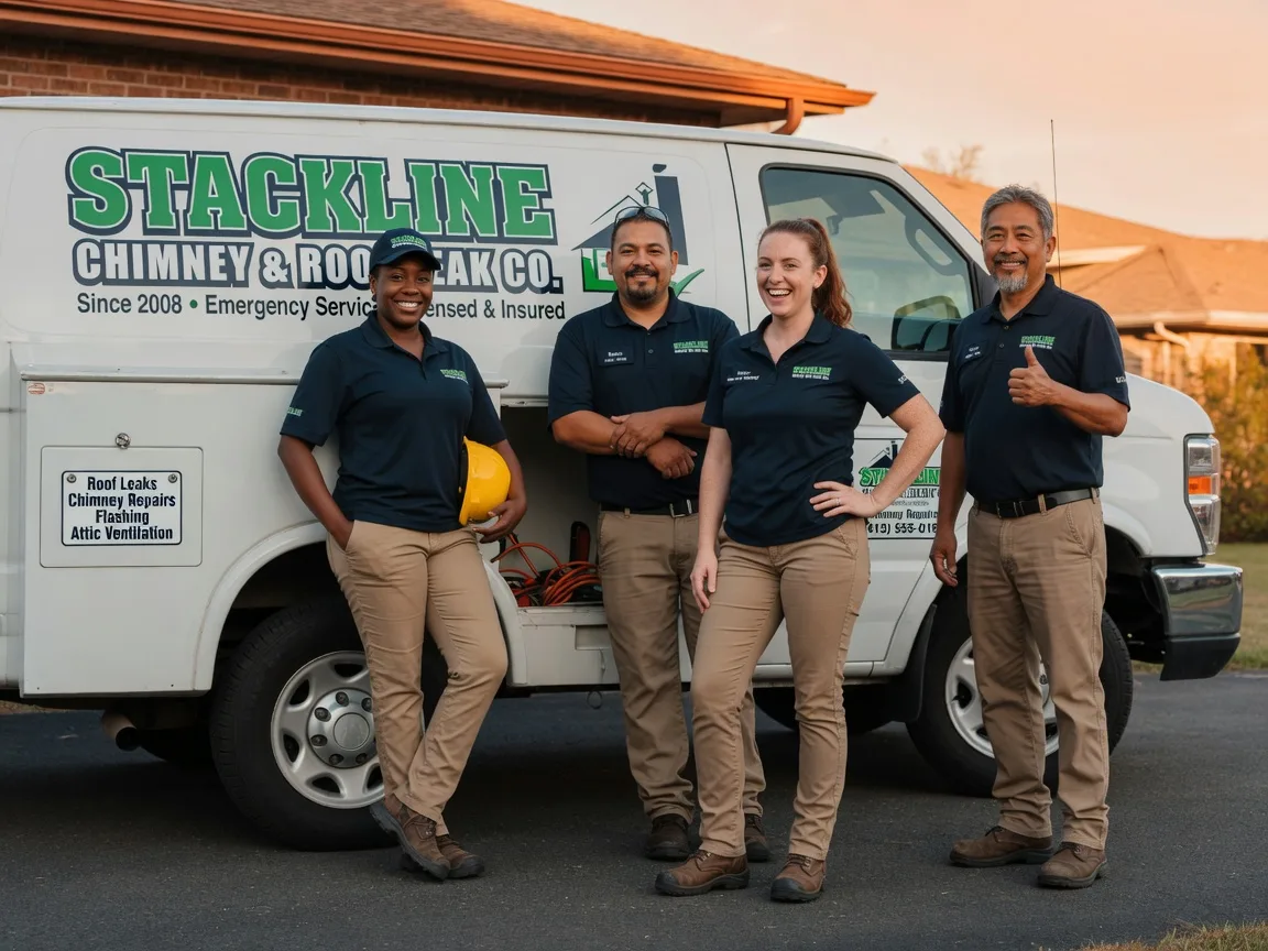 Chimney flashing repair company in Valders, WI